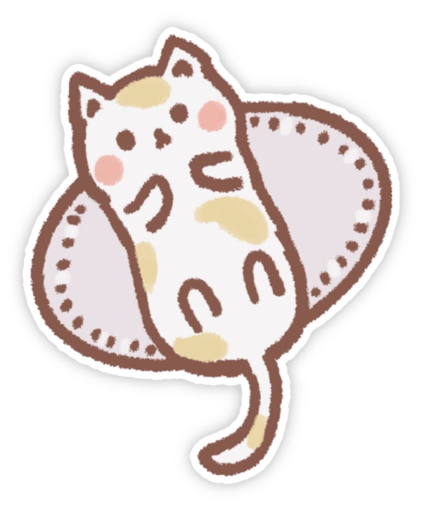 Ảnh sticker mèo meme cute