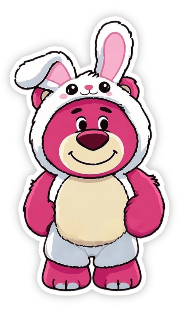 Gấu Lotso sticker cute