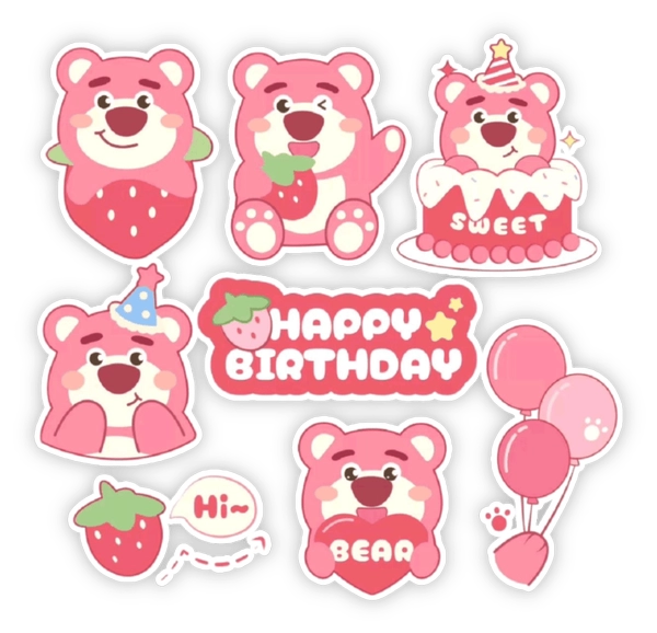 Gấu dâu Lotso dễ thương