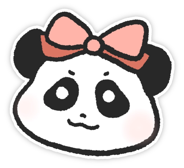 Gấu trúc cute sticker