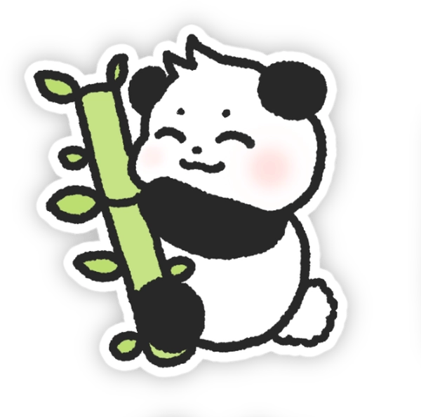 Gấu trúc meme hài sticker