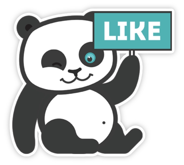 Gấu trúc sticker cute