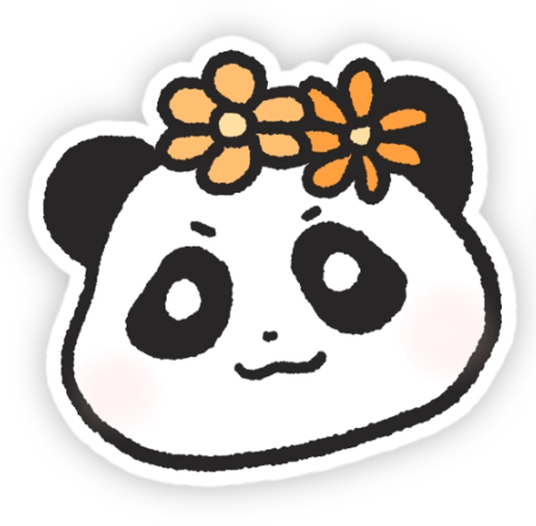 Hình ảnh sticker gấu trúc
