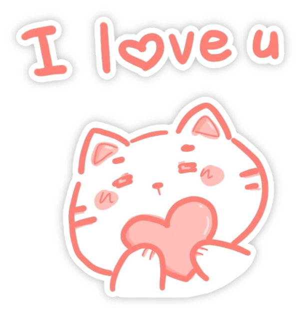Hình ảnh sticker yêu thương