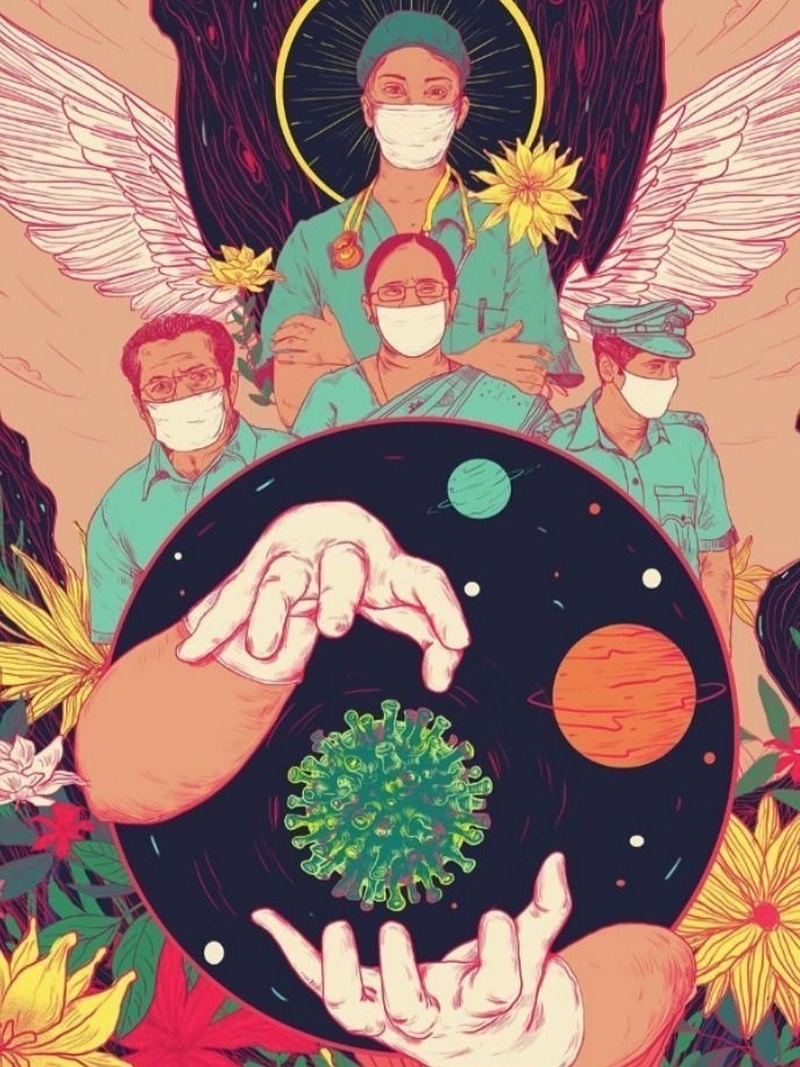 Nghề bác sĩ Tranh vẽ chi tiết đẹp mắt cực