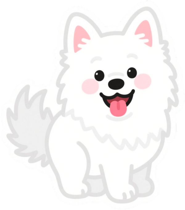 Sticker chó cute dễ xài