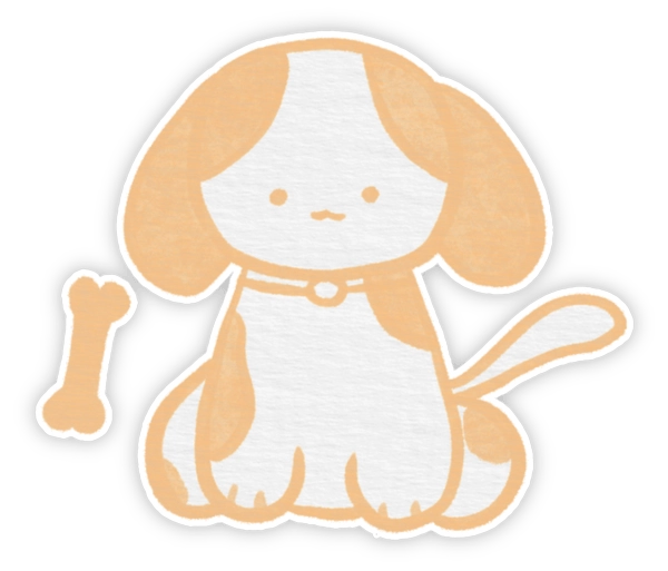 Sticker chó dễ thương