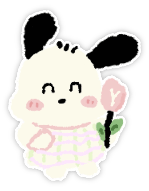 Sticker chó meme cute