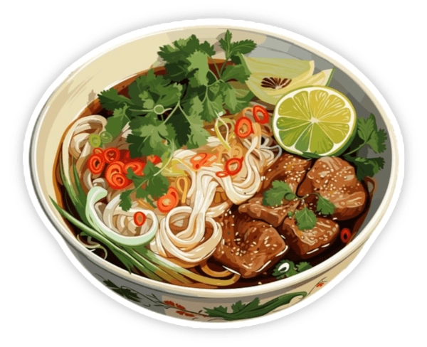 Sticker đồ ăn dễ thương