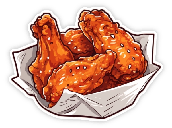 Sticker đồ ăn hài hước