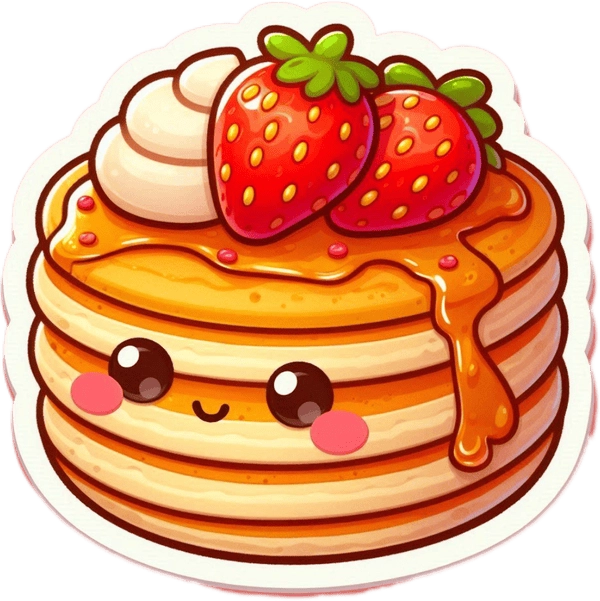 Sticker đồ ăn hoạt hình