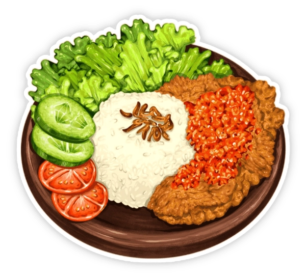 Sticker đồ ăn ngộ nghĩnh
