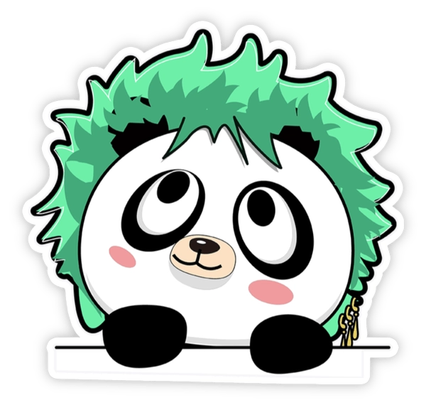 Sticker gấu trúc cho chat
