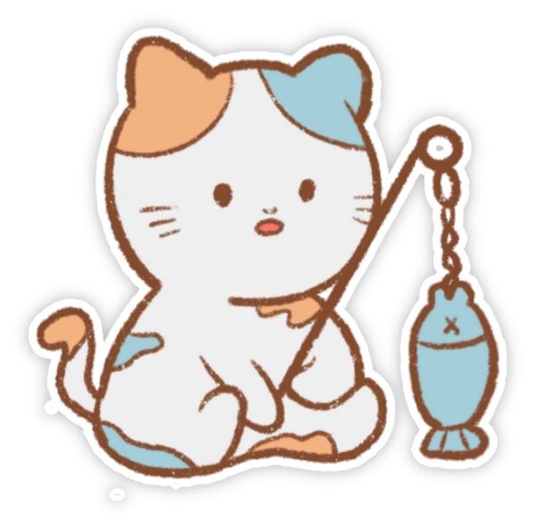 Sticker mèo meme vô tri