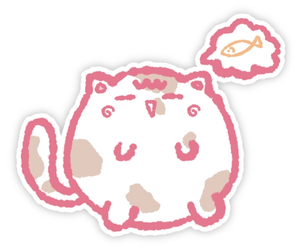 Sticker mèo messenger hài hước