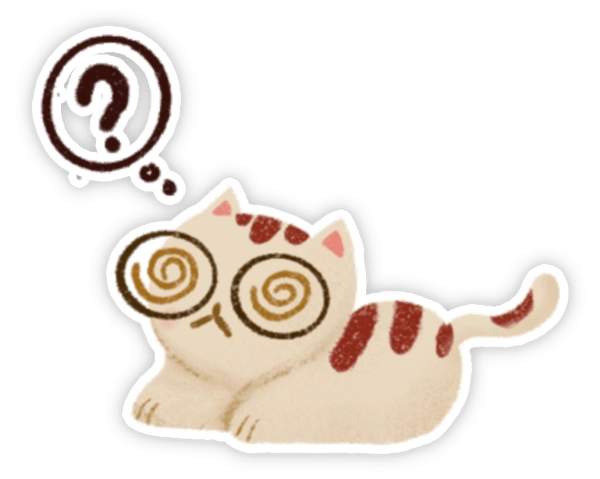 Sticker mèo messenger troll hài
