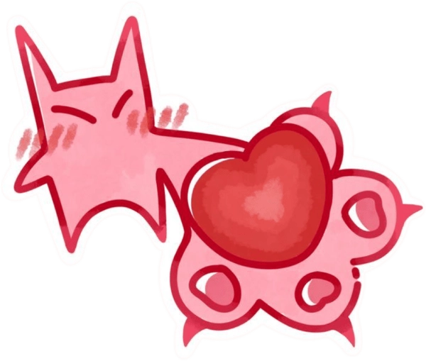 Sticker trái tim yêu thương