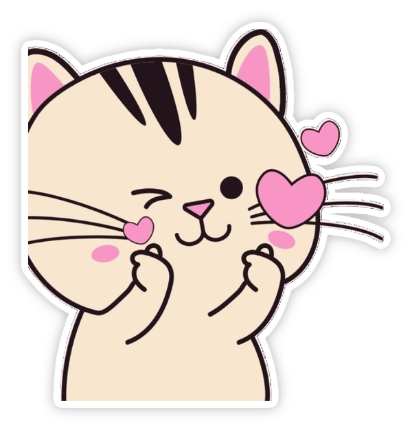 Sticker yêu thương cho chat