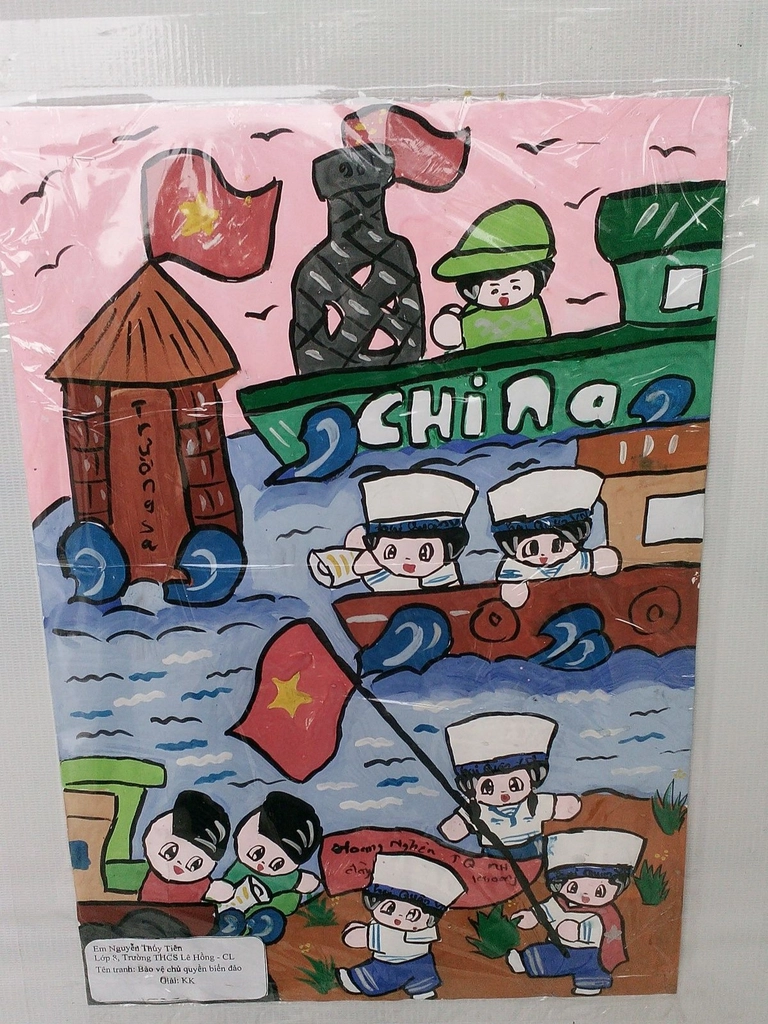 Tranh biển đảo việt nam tổ quốc