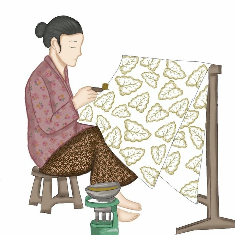 Tranh vẽ làng nghề truyền thống đậm bản sắc