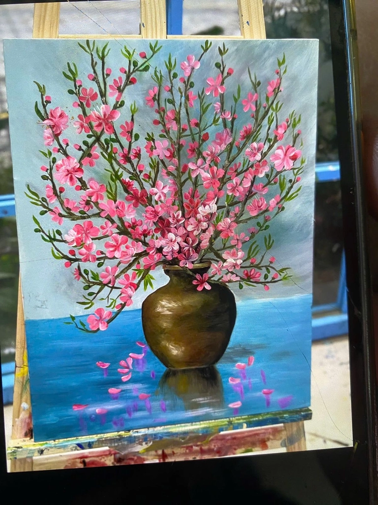 Vẽ hình ảnh mùa xuân tươi vui đẹp