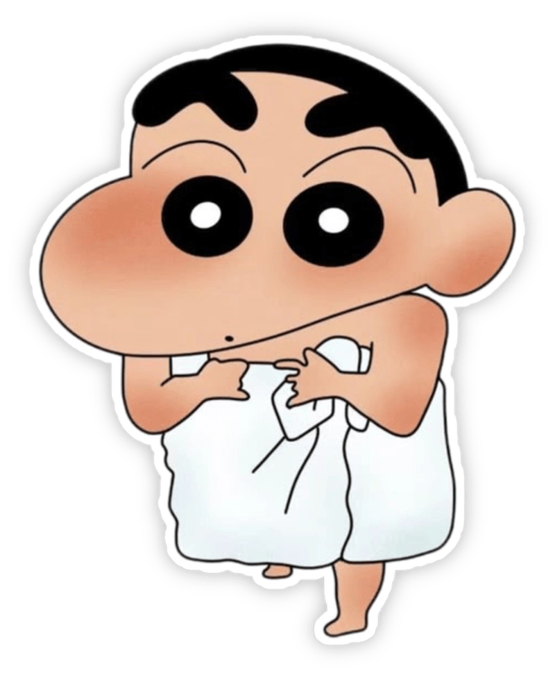 nhãn dán cu shin bá đạo 