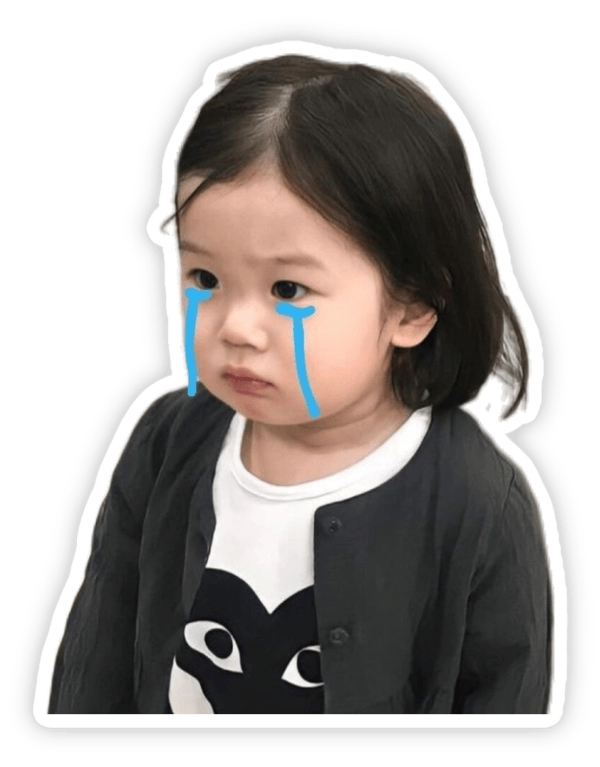 hình sticker buồn nhẹ nhàng 
