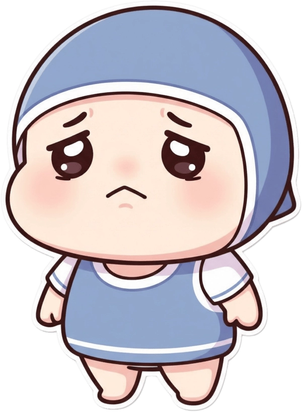 ảnh sticker buồn anime 