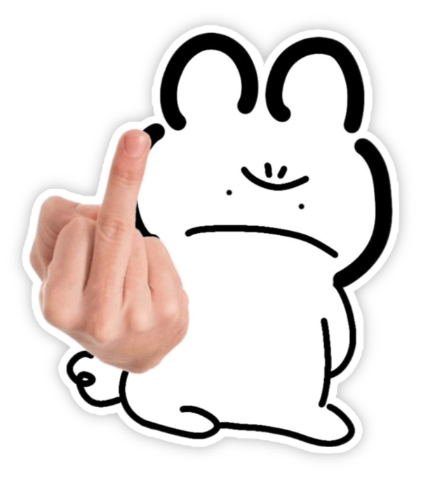 ảnh sticker hài hước 