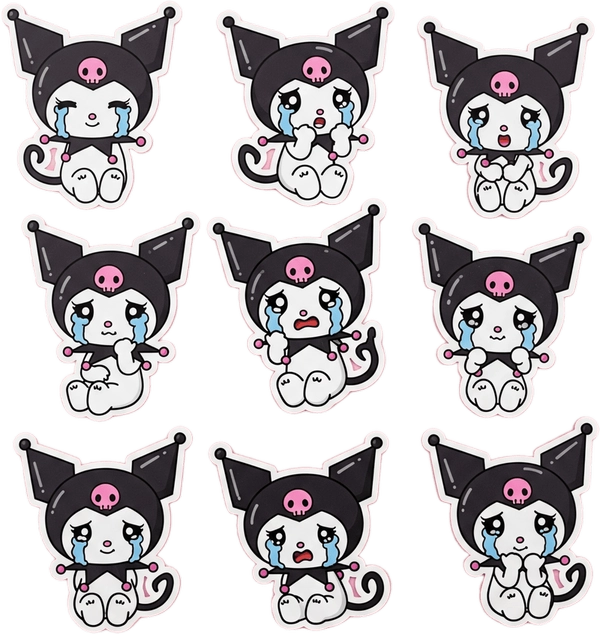 ảnh sticker khóc hoạt hình 
