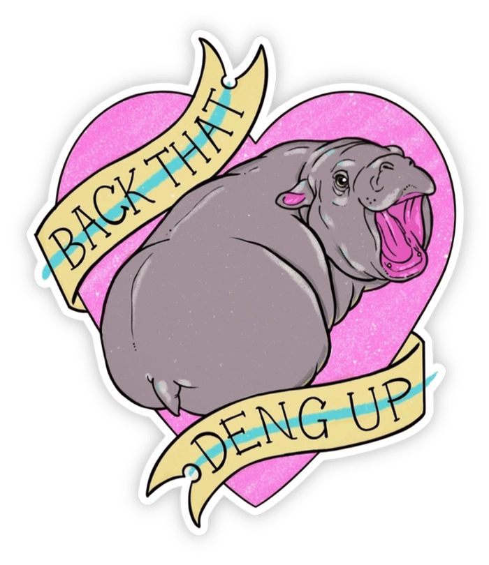 sticker moo deng cho messenger 
