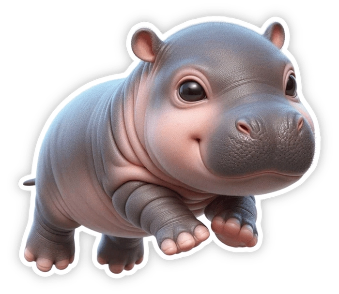 emoji moo deng sticker pack 