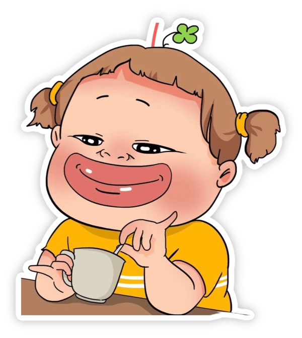 sticker quỳnh aka siêu dễ thương 