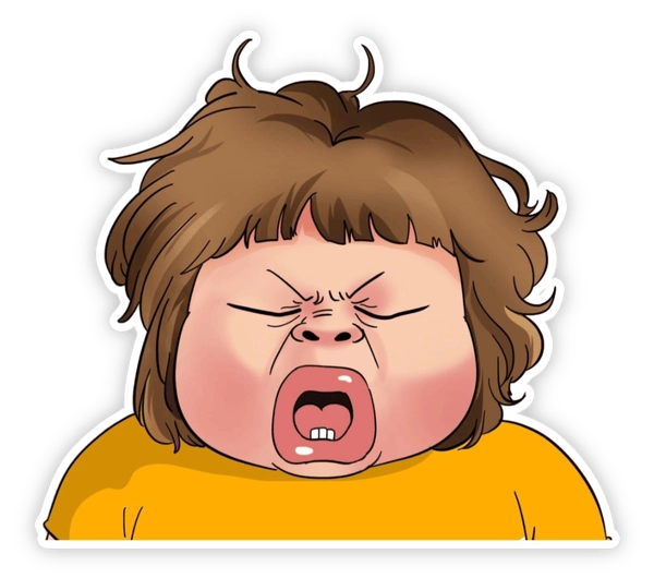 bộ sticker quỳnh aka cực dễ thương 