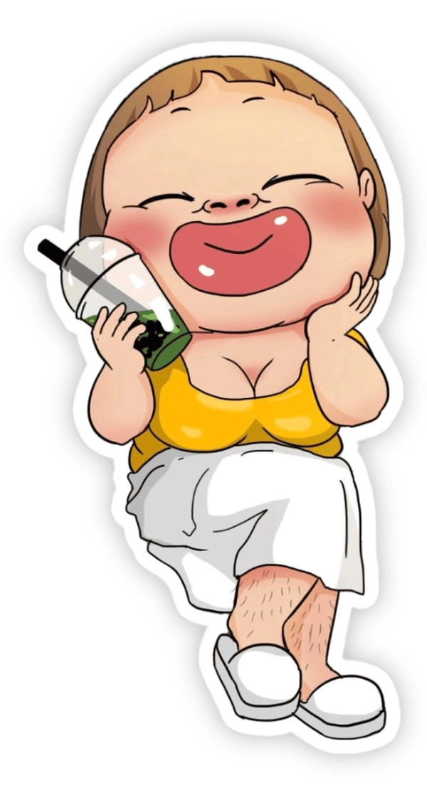 sticker quỳnh aka trên zalo 