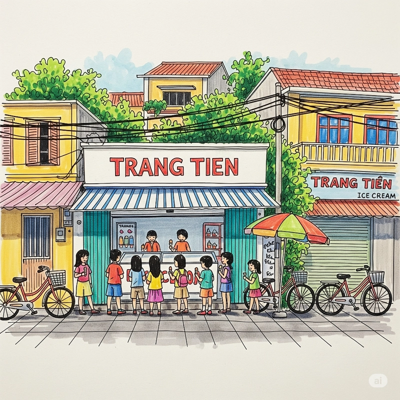 vẽ tranh em yêu hà nội đơn giản mà đẹp 