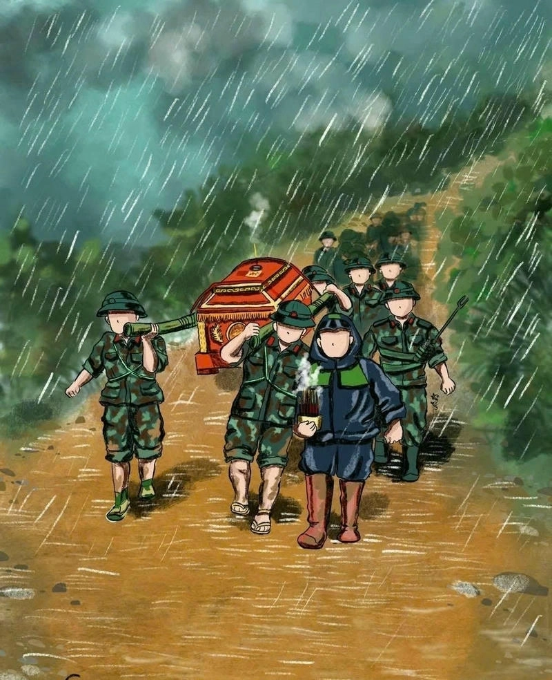 vẽ cộng đồng giúp đỡ nhau 