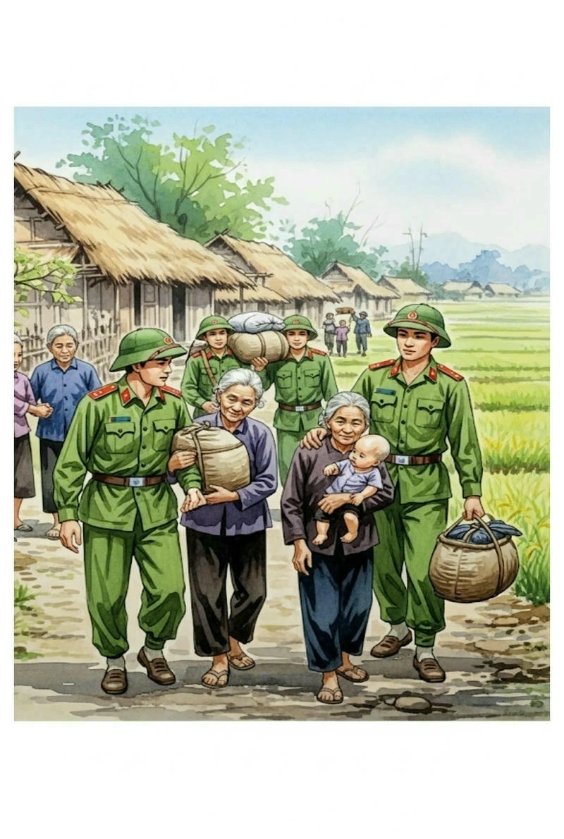 vẽ cộng đồng lớp 4 đơn giản 