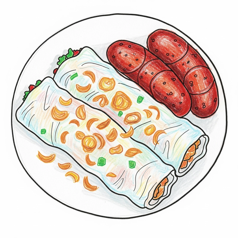 vẽ món ăn việt nam nhanh và dễ 