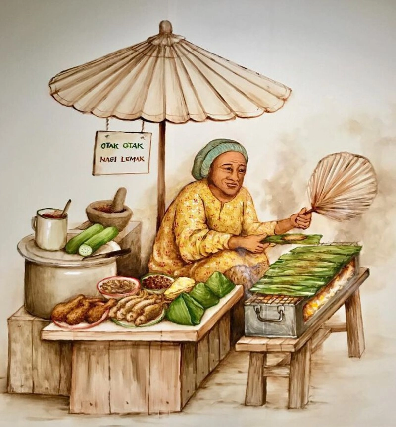 tranh vẽ ẩm thực việt nam đặc sắc 