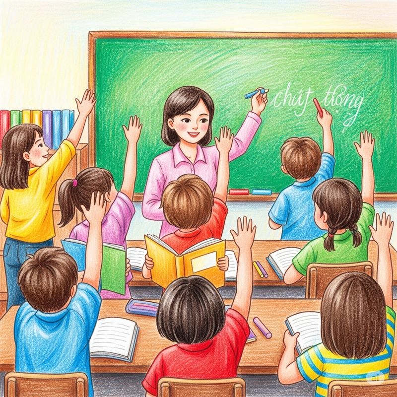 vẽ tranh thiếu nhi việt nam 