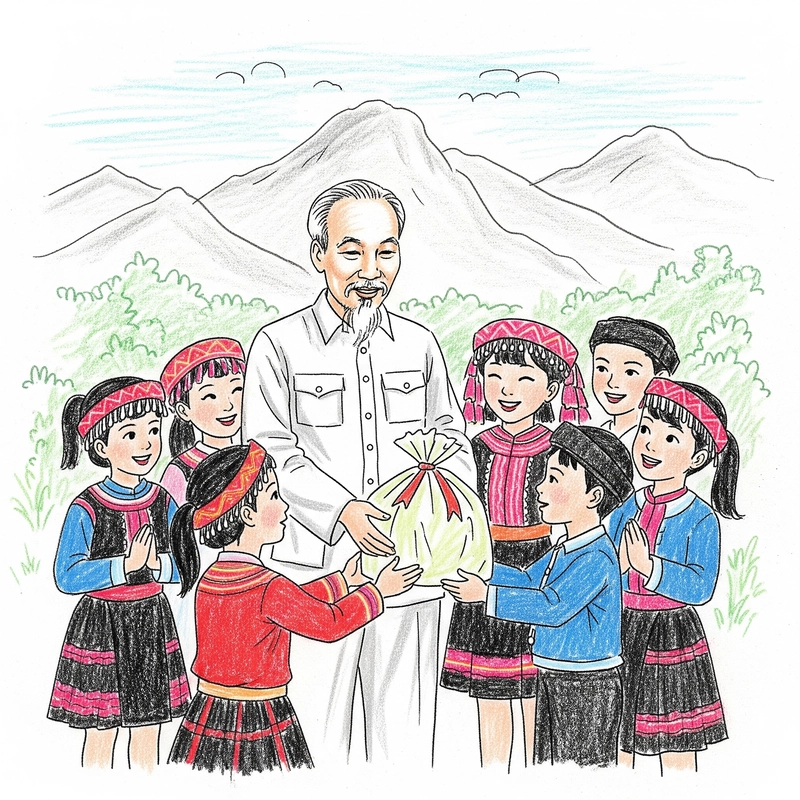 vẽ tranh thiếu nhi đơn giản 