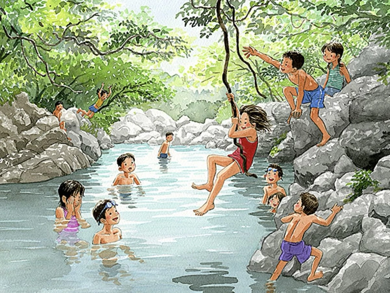 vẽ tranh trò chơi dân gian dễ nhất 