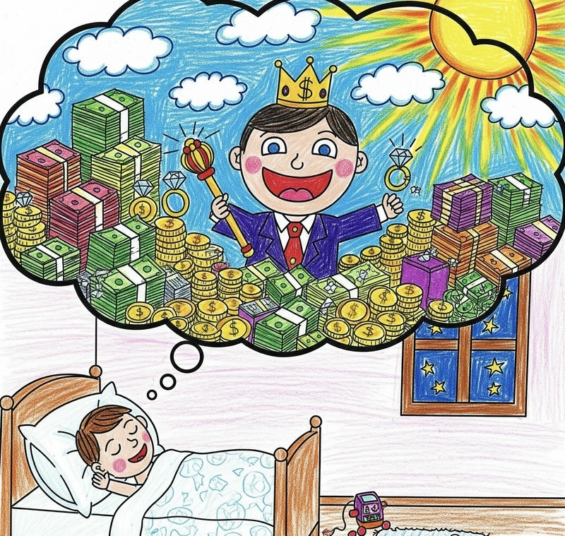 tranh vẽ chủ đề ước mơ tuổi thơ 