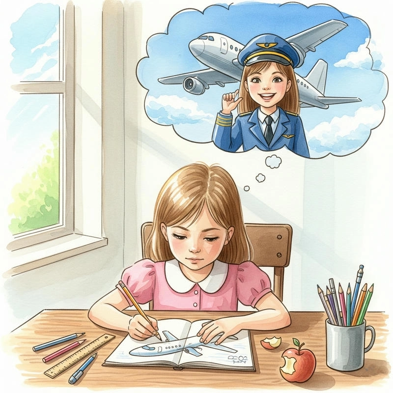 vẽ tranh ước mơ của em lớp 3 
