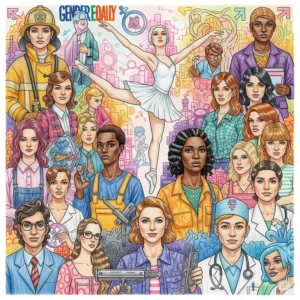 vẽ tranh tuyên truyền bình đẳng giới