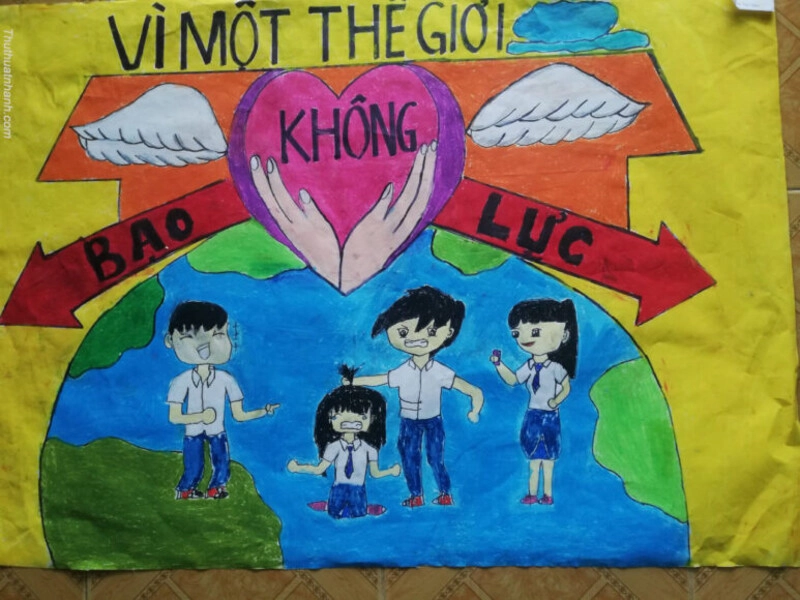 tranh vẽ bình đẳng giới trong cuộc sống 