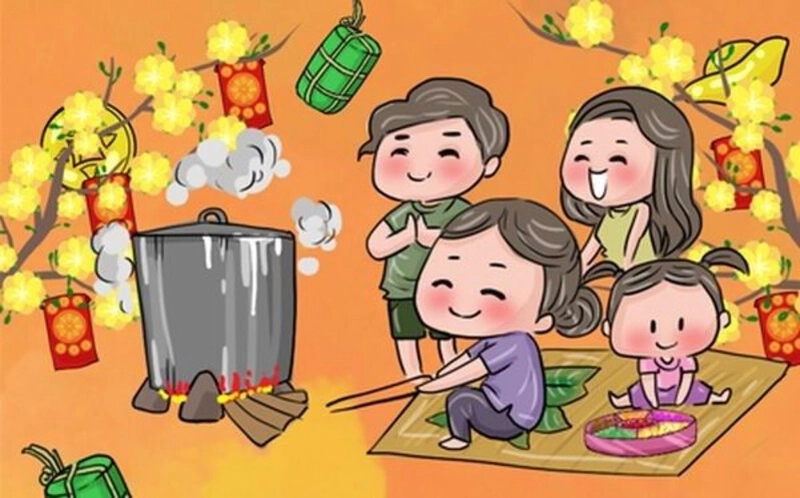 vẽ một bức tranh về chủ đề mùa xuân 