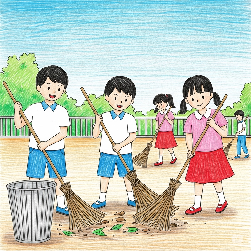 vẽ tranh lao động nghệ thuật 