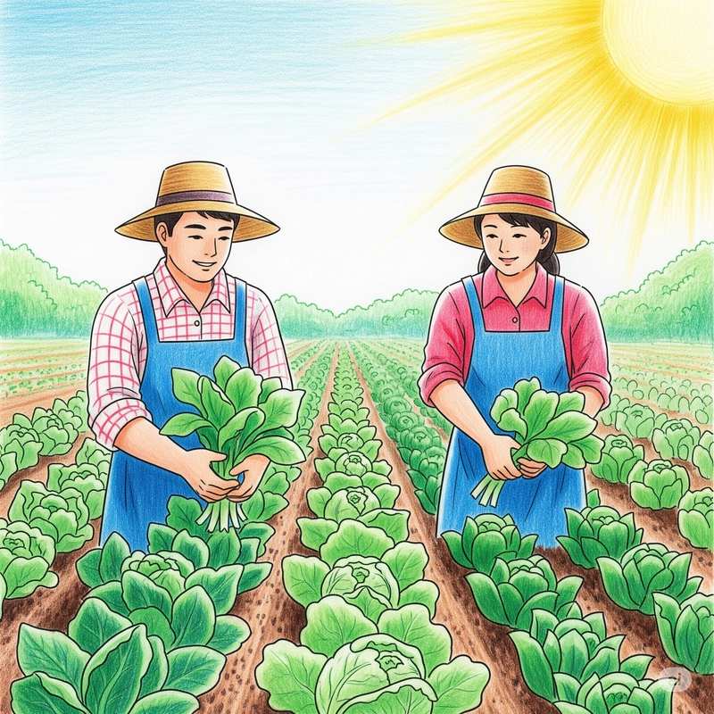 tranh chủ đề lao động và sản xuất 